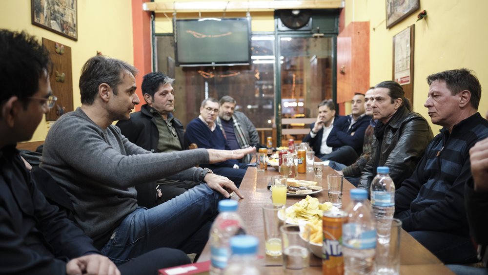 Με άτομα που ακολουθούν πρόγραμμα απεξάρτησης συναντήθηκε ο Κ. Μητσοτάκης