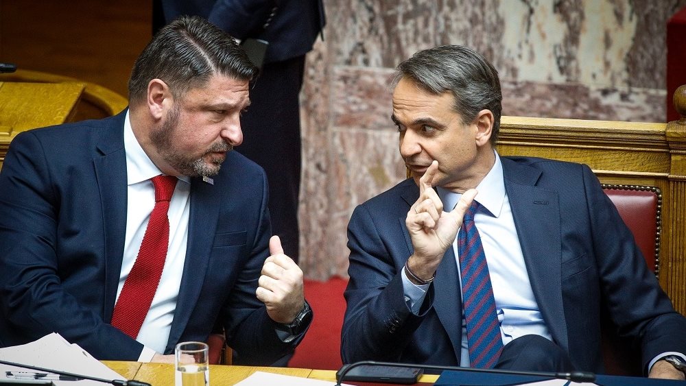 Συνάντηση Κυρ. Μητσοτάκη με τον υποψήφιο περιφερειάρχη Αττικής Ν. Χαρδαλιά