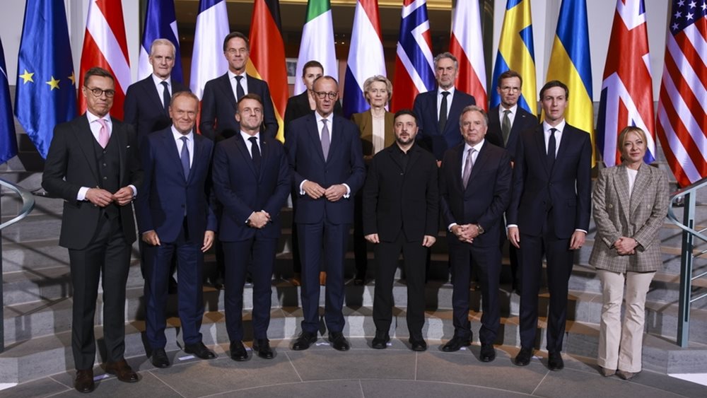 Ευρωπαίοι προς ΗΠΑ: Για τις εδαφικές παραχωρήσεις θα αποφασίσουν οι Ουκρανοί και μόνο μετά τις εγγυήσεις ασφαλείας