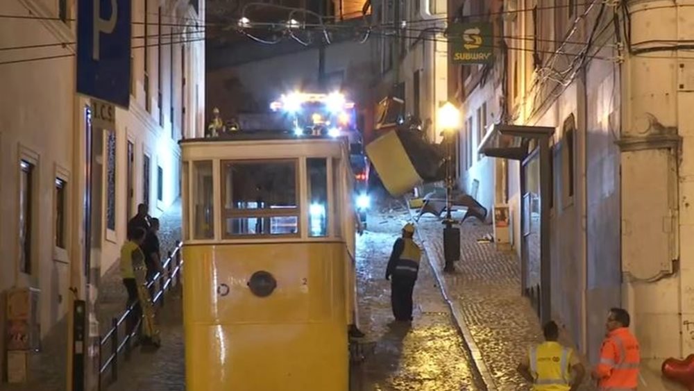 Εκτροχιασμός τελεφερίκ στη Λισαβόνα