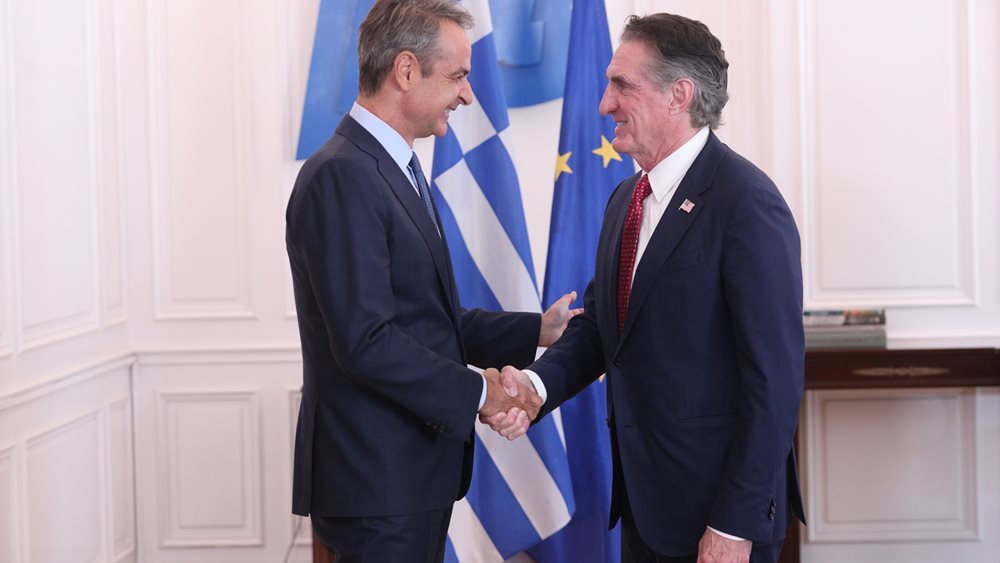 Μπέργκαμ σε Κ. Μητσοτάκη: Οι σχέσεις μας μπορούν να αναπτυχθούν και να επεκταθούν ιδίως στον τομέα της ενέργειας