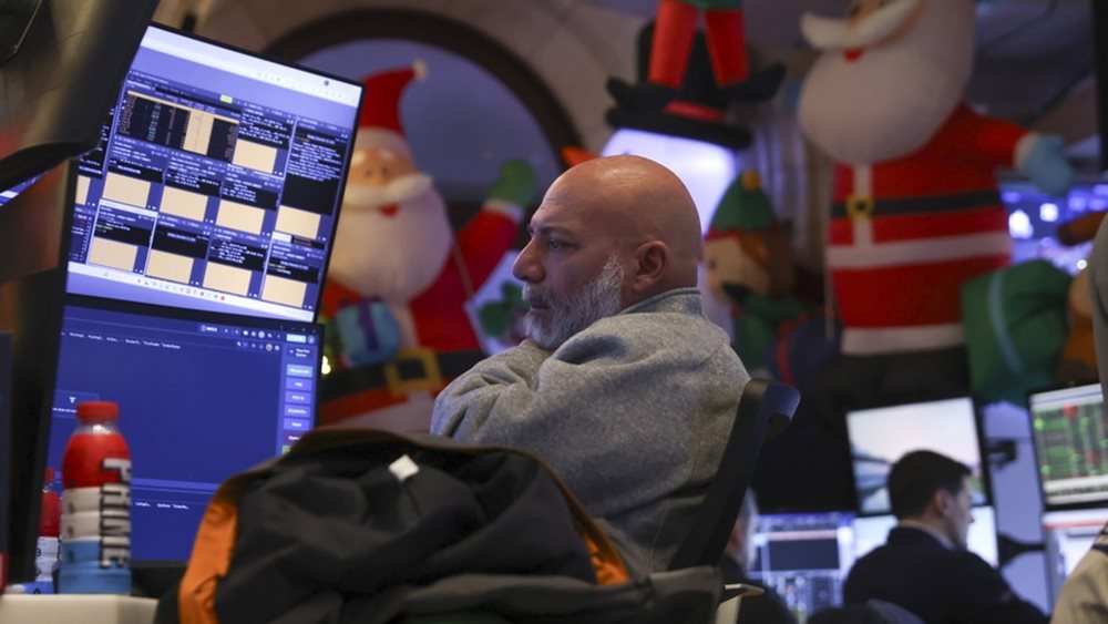 Wall Street: Σε ρυθμούς ρεκόρ ο S&amp;P 500 εν όψει Χριστουγέννων