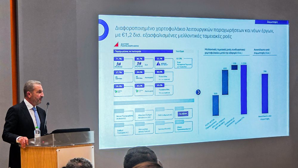 Αλ. Εξάρχου: Ενδεχόμενο εισαγωγής στο ΧΑ για τουλάχιστον δύο από τις νέες θυγατρικές της Aktor