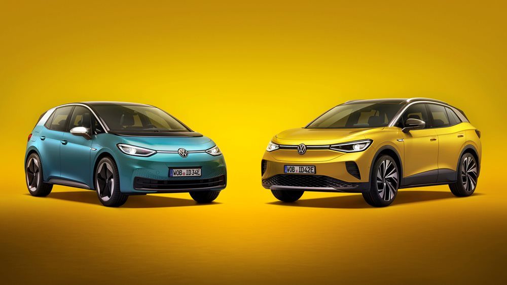 Νέες εκδόσεις για τα Volkswagen ID.3 και ID.4