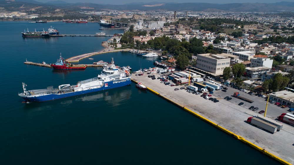 Στο λιμάνι της Ελευσίνας εκπρόσωποι από 12 μεγάλες γερμανικές εταιρείες από τον κλάδο της ναυτιλίας