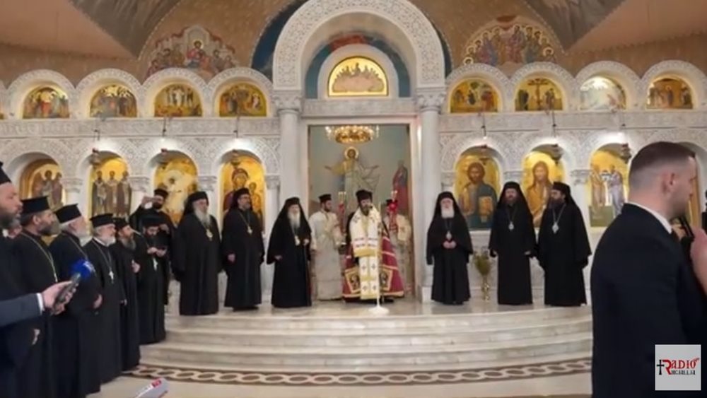 Ενθρόνιση του νέου Αρχιεπισκόπου Τιράνων, Δυρραχίου και πάσης Αλβανίας Ιωάννη