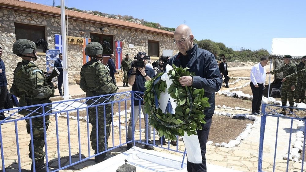 Ν. Δένδιας: Το σύμπλεγμα της Μεγίστης σημείο αναφοράς για την κυριαρχία και τα κυριαρχικά δικαιώματα της πατρίδας μας