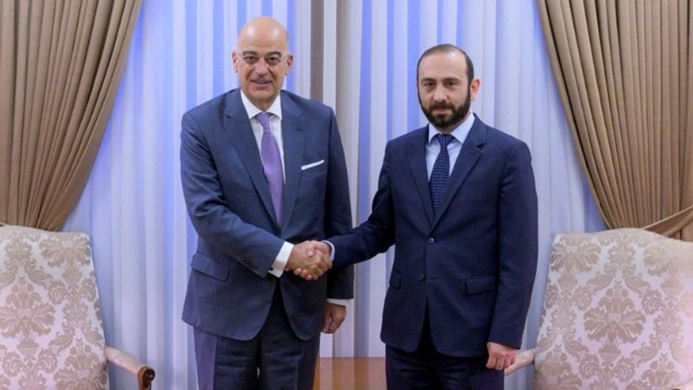 Συνάντηση Ν. Δένδια με ΥΠΕΞ Αρμενίας για Τριμερή Σχήματα και εξελίξεις σε Καύκασο - Ανατ. Μεσόγειο