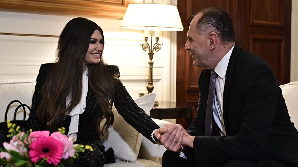 Την πρέσβη των ΗΠΑ Κ. Γκίλφοϊλ δέχθηκε στο ΥΠΕΞ ο Γ. Γεραπετρίτης