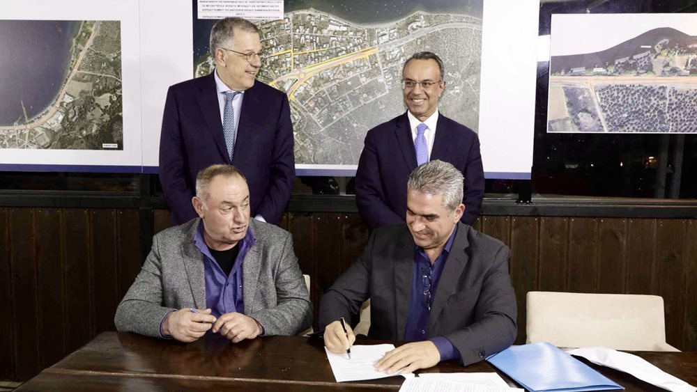 Χρ. Σταϊκούρας: Έργα ανακατασκευής και ανάπλασης οδικού δικτύου στον Άγιο Κωνσταντίνο και τα Καμένα Βούρλα