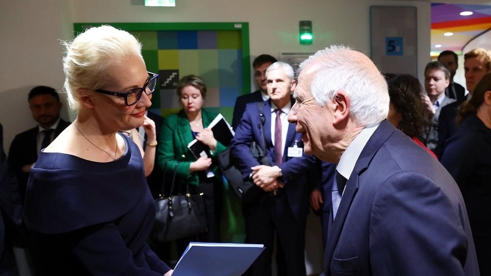 Ζ. Μπορέλ: Ο Ρώσος πρόεδρος Πούτιν πρέπει να 'λογοδοτήσει' για τον θάνατο του Ναβάλνι