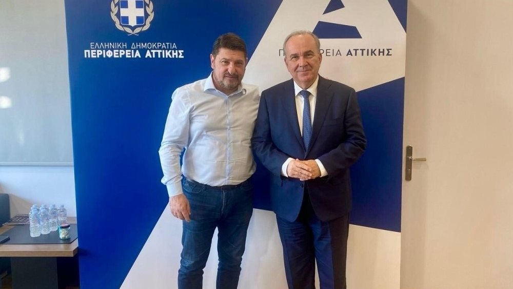 Συνάντηση Ν. Χαρδαλιά - Ν. Παπαθανάση για την αξιοποίηση των χρηματοδοτικών εργαλείων της Περιφέρειας Αττικής