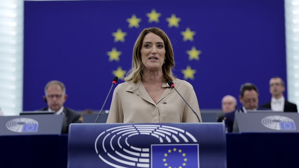 Η Ρ. Μέτσολα επανεξελέγη πρόεδρος του Ευρωπαϊκού Κοινοβουλίου