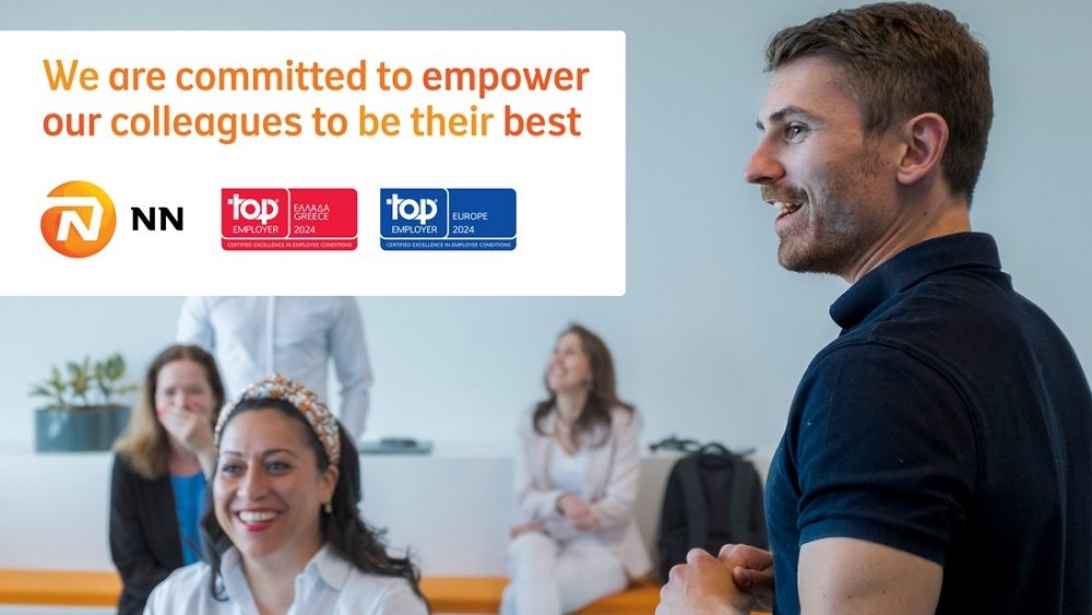 Η NN Hellas αναδείχθηκε Τοp Employer 2024