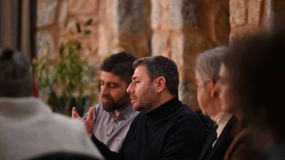 Συνάντηση Ν. Ανδρουλάκη με νέους επιχειρηματίες στη Φλώρινα