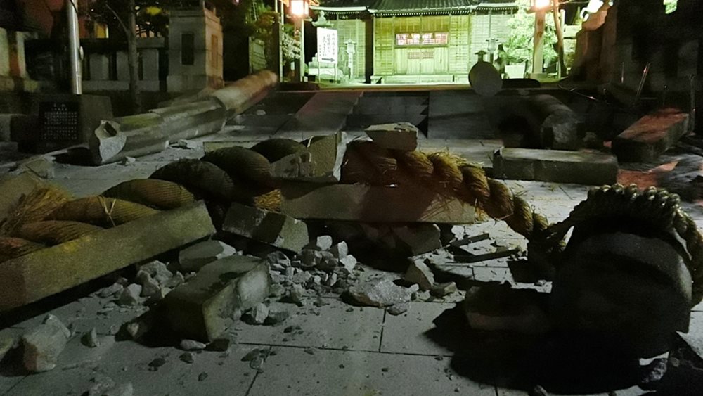 Σεισμός στην Ιαπωνία: Πάνω από 60 μετασεισμοί, χιλιάδες χωρίς ρεύμα - Τουλάχιστον έξι νεκροί