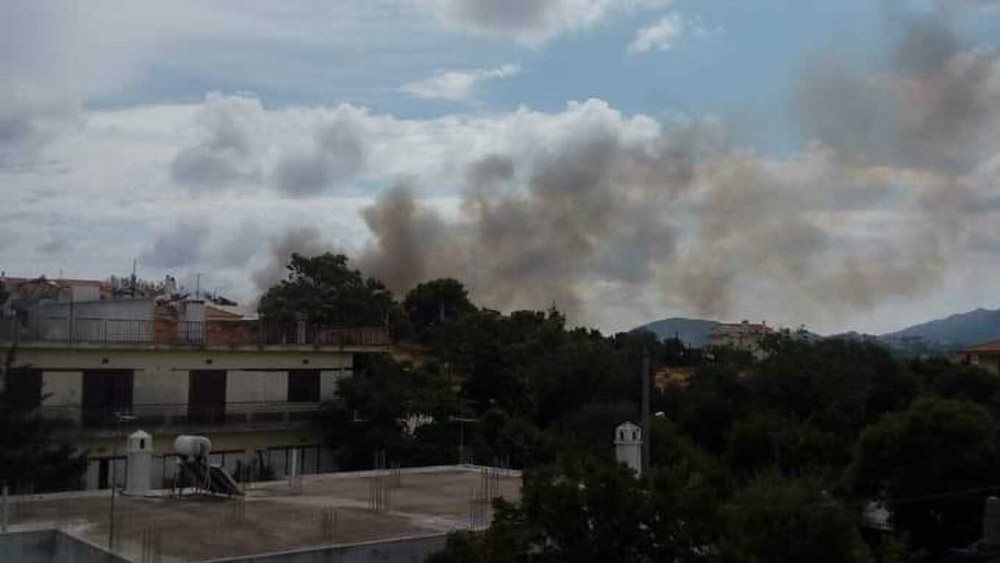 Οριοθετήθηκε φωτιά που ξέσπασε σε αγροτοδασική έκταση της Καβάλας
