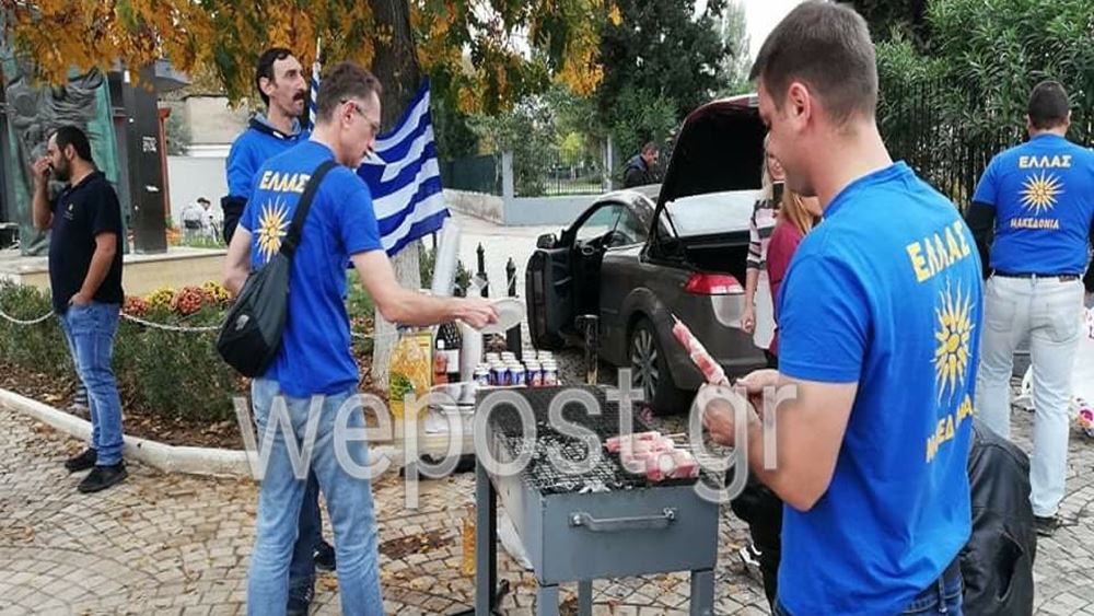 Αποτέλεσμα εικόνας για Ξεκίνησε μπάρμπεκιου των «Ενωμένων Μακεδόνων» στα Διαβατά