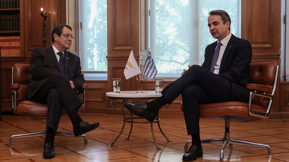Κύπρος: Τηλεφωνική επικοινωνία Αναστασιάδη - Μητσοτάκη