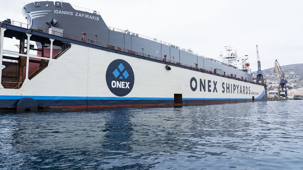 Επίσκεψη του Υπουργού Ανάπτυξης T. Θεοδωρικάκου στα Ναυπηγεία της ΟΝΕΧ στη Σύρο