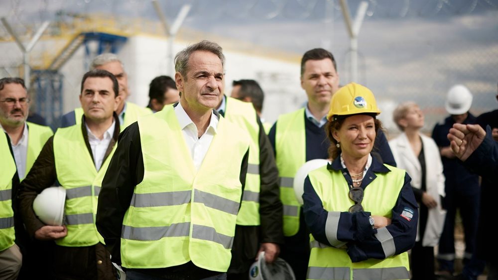 Κ. Μητσοτάκης από νέο Σταθμό Συμπίεσης ΔΕΣΦΑ Κομοτηνής: Η Ελλάδα μετατρέπεται σε διεθνές ενεργειακό κέντρο
