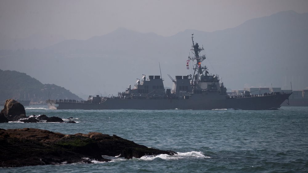 Two US warships sail through Taiwan Strait for first time since Pelosi’s visit