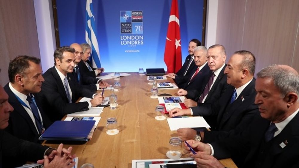 Ολοκληρώθηκε η συνάντηση Μητσοτάκη-Ερντογάν