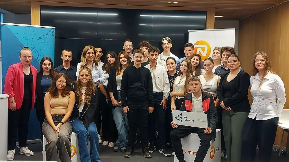 Η NN Hellas φιλοξενεί για 7η συνεχή χρονιά μαθητές στα γραφεία της, στο πλαίσιο του προγράμματος "Leaders for a Day"