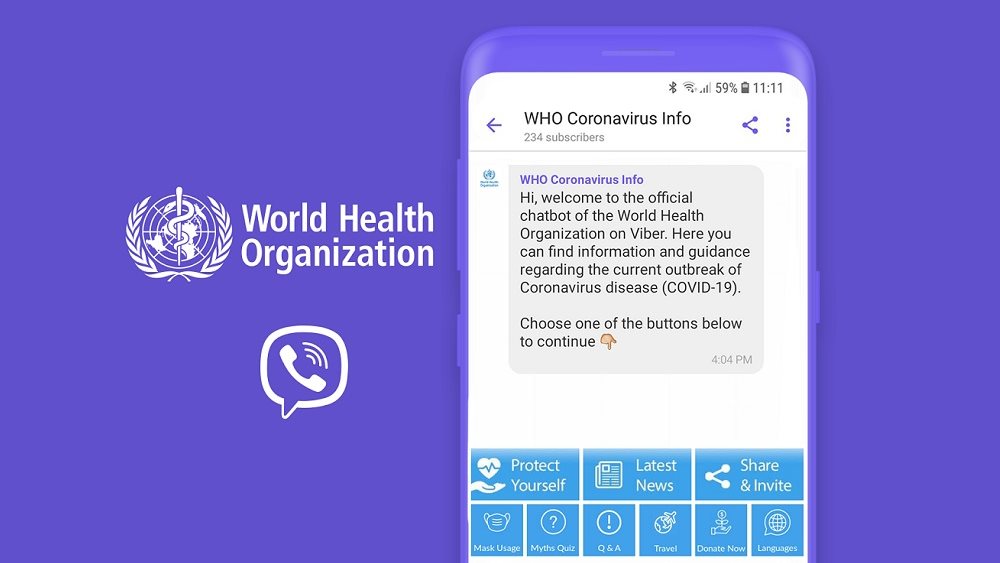 ΠΟΥ και Viber ενώνουν τις δυνάμεις τους στη μάχη κατά της παραπληροφόρησης για τον κορονοϊό