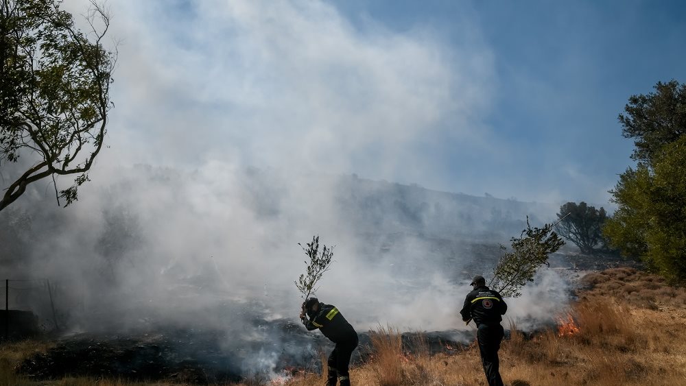 Υπό έλεγχο η πυρκαγιά στην Κερατέα
