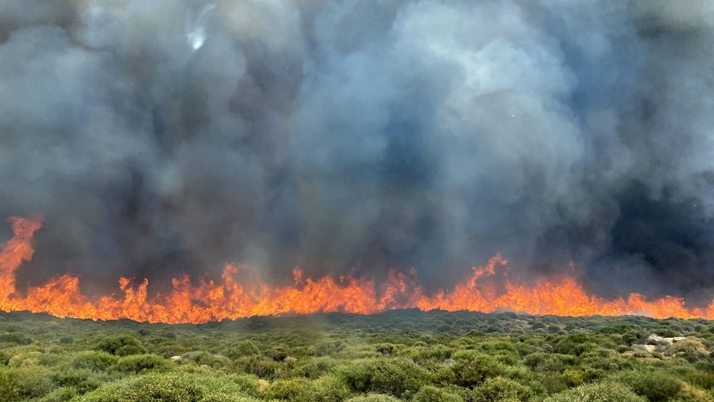 Οριοθετήθηκε η φωτιά στον Ασπρόπυργο - Ήχησε το 112 - Κυκλοφοριακές ρυθμίσεις