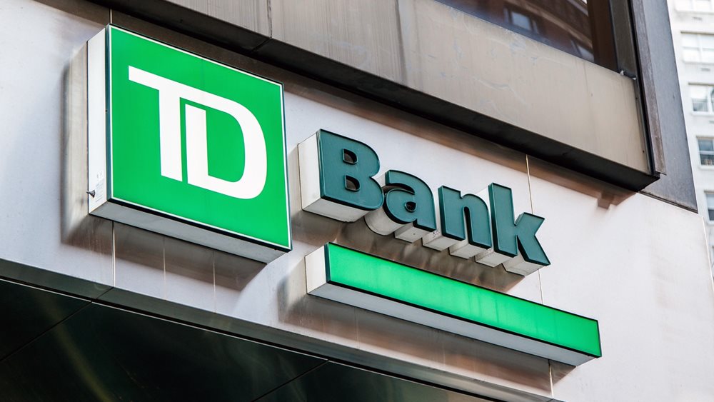 Σορτάρισμα μαμούθ $6,1 δισ. στην καναδική TD Bank - Άλμα 45% σε δύο εβδομάδες
