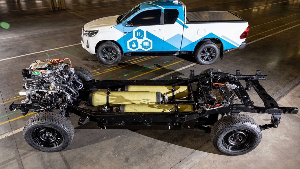Toyota Hilux με υδρογόνο και αυτονομία πάνω από 600 χιλιόμετρα
