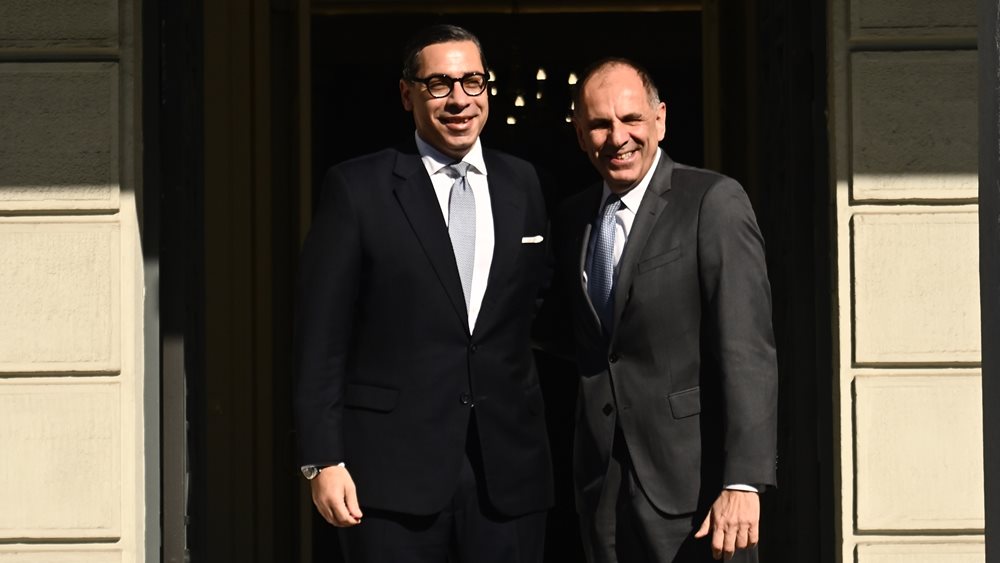 Συνάντηση Γ. Γεραπετρίτη με τον Κύπριο ομόλογό με επίκεντρο τις διμερείς σχέσεις