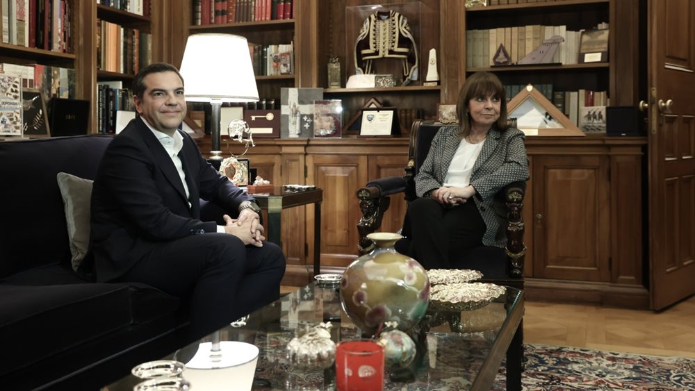 Εκλογές 2023: Στο Προεδρικό για τη διερευνητική εντολή ο Αλ. Τσίπρας την Τρίτη στις 11 π.μ.