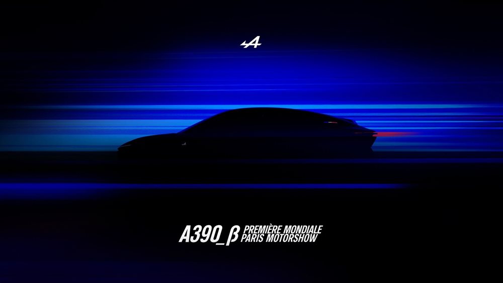 Teaser της Alpine για το νέο μοντέλο A390_β