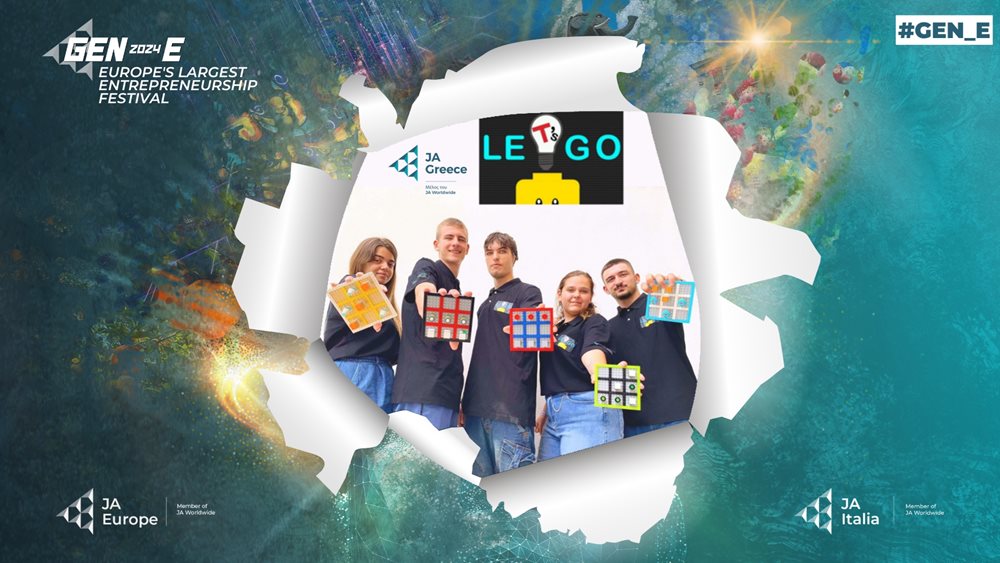 JA Greece: H μαθητική &quot;start up&quot; Let’s Go εκπροσωπεί την Ελλάδα στον Πανευρωπαϊκό Τελικό Mαθητικής Επιχειρηματικότητας