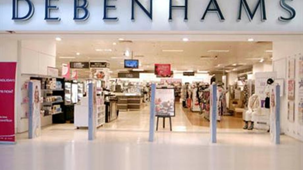 Βρετανία: Στα χέρια των πιστωτών της πέρασε η αλυσίδα λιανεμπορίου Debenhams