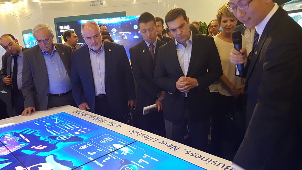 Α. Τσίπρας: Πρότεινε τεχνολογικό πάρκο στην κινεζική Huawei