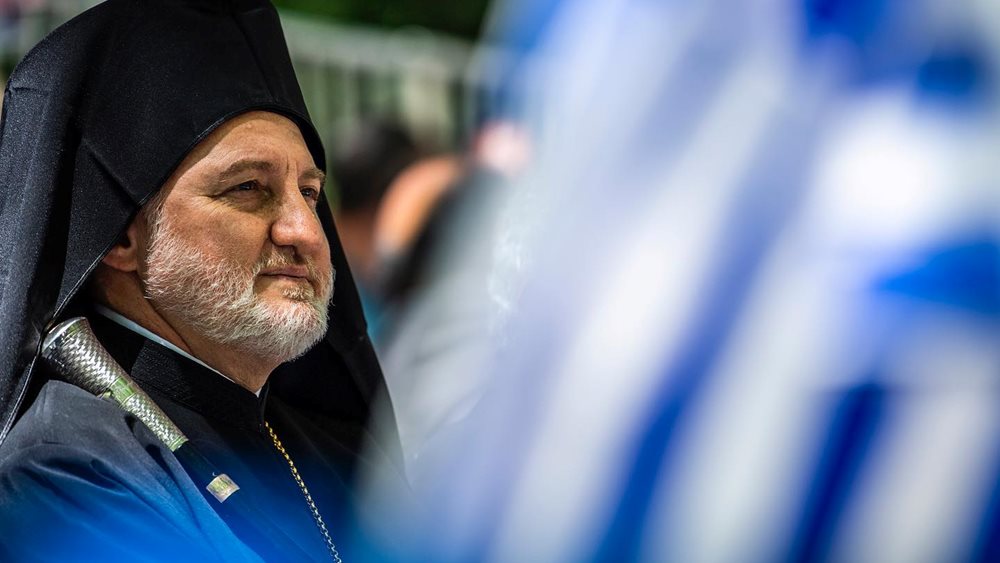 Θεσσαλονίκη: "Ο αντισημιτισμός στίγμα για τον πολιτισμό μας", τόνισε ο Αρχιεπίσκοπος Αμερικής Ελπιδοφόρος