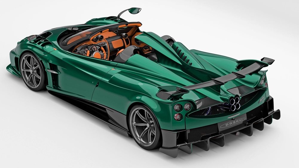 Imola Roadster: Η πιο δυνατή cabrio Pagani έχει 850 ίππους (εικόνες)