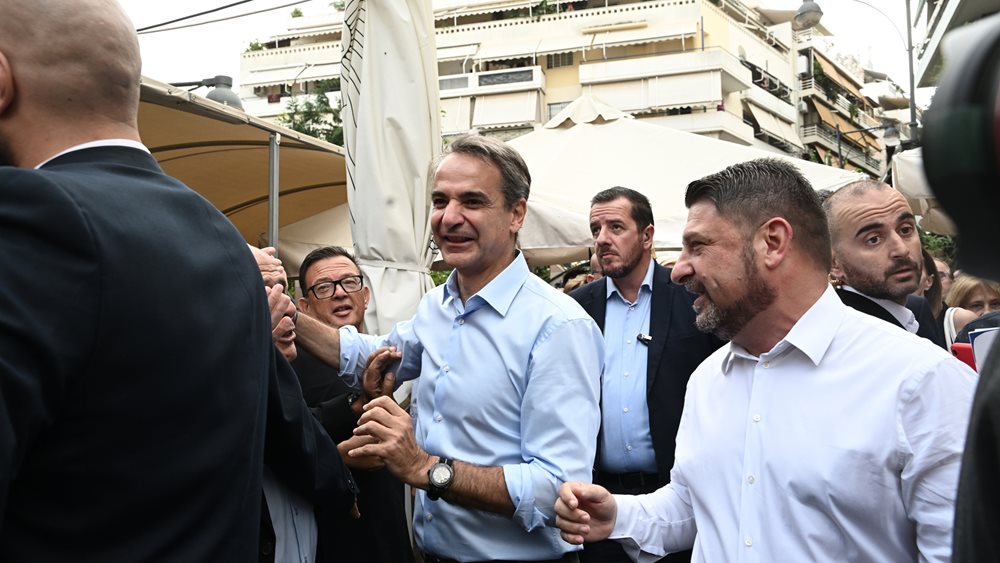 Κ. Μητσοτάκης: &quot;Θέλουμε να βάψουμε τον χάρτη για ακόμα μια φορά γαλάζιο&quot;