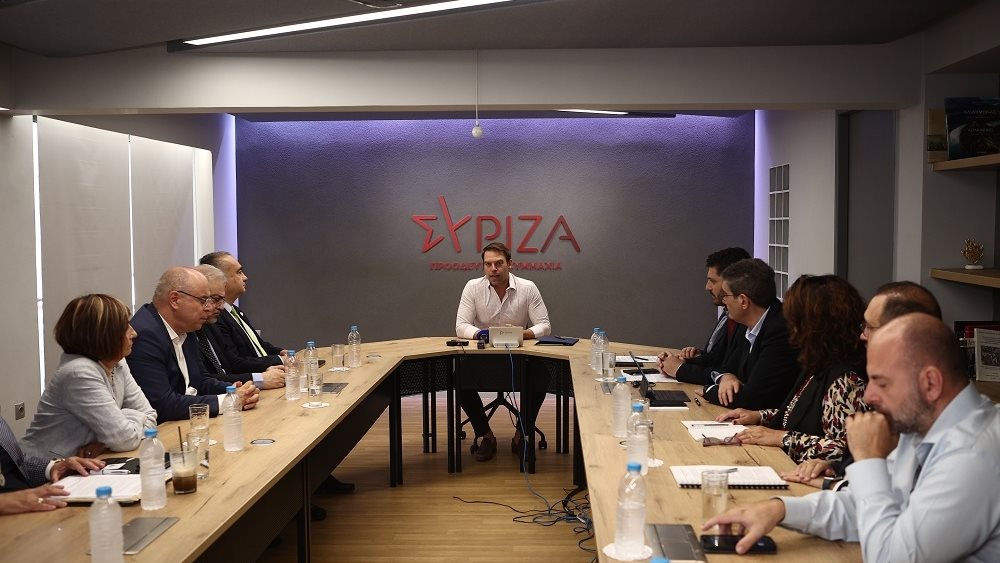 Συνάντηση Στ.Κασσελάκη με τους προέδρους των επιστημονικών συλλόγων της χώρας