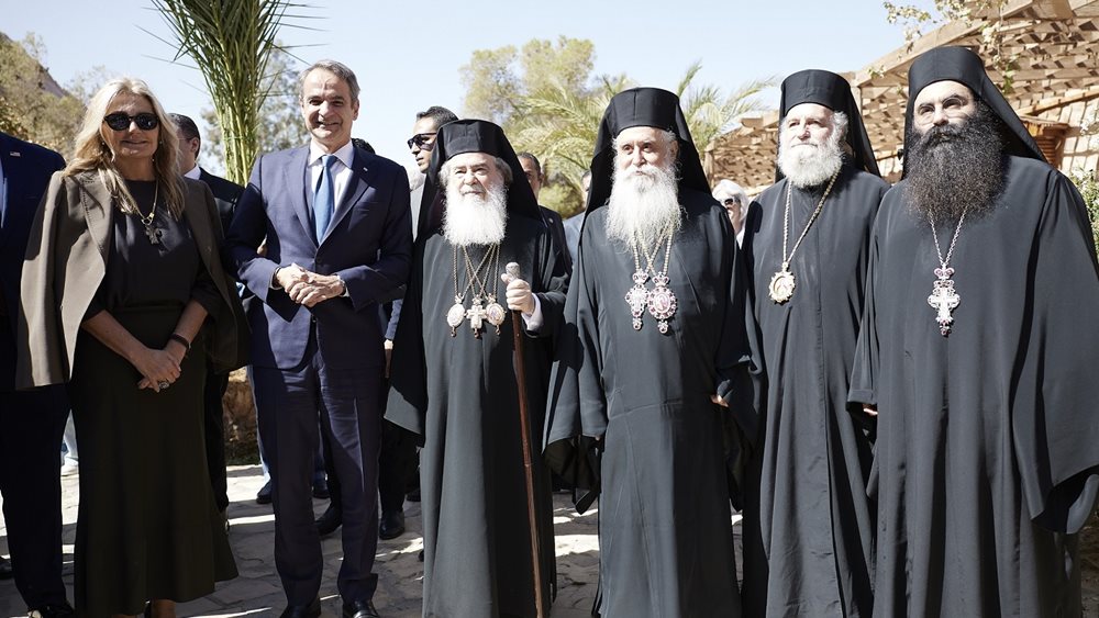 Κ. Μητσοτάκης: Ξεχωριστή τιμή η παρουσία μου στην ενθρόνιση του νέου Αρχιεπισκόπου Σινά