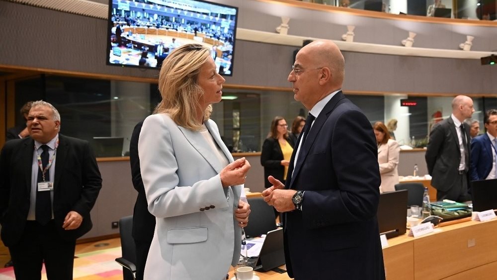Συνάντηση Ν. Δένδια με την Ολλανδή ομόλογό του