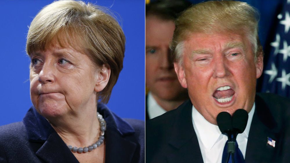 H Merkel προσπαθεί να &quot;διαβάσει&quot; τον Trump