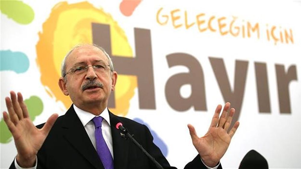 Έκκληση Kilicdaroglu στους οπαδούς του &quot;όχι&quot; για ηρεμία ανεξαρτήτως αποτελέσματος