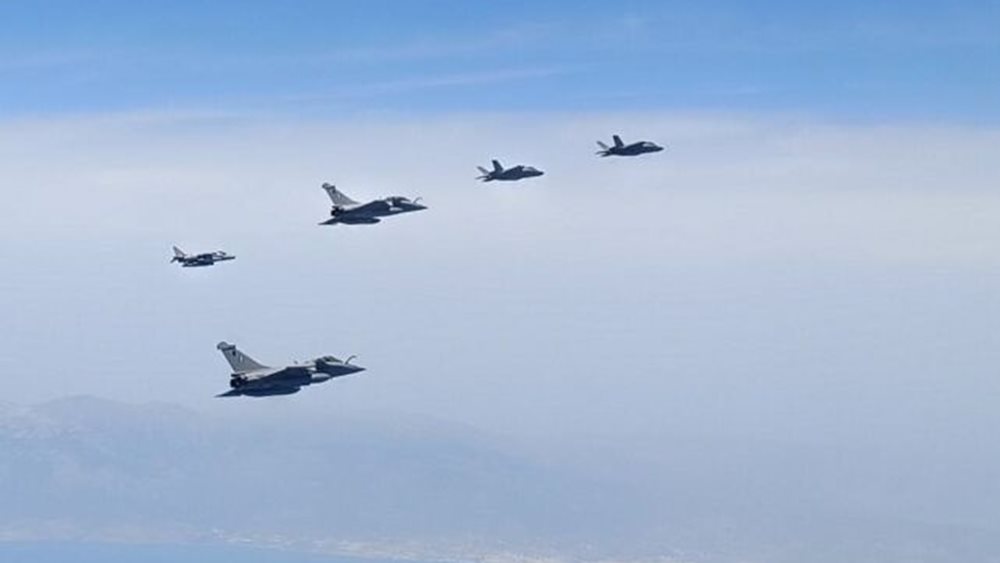 Συνεκπαίδευση μαχητικών αεροσκαφών Ελλάδας - Ιταλίας