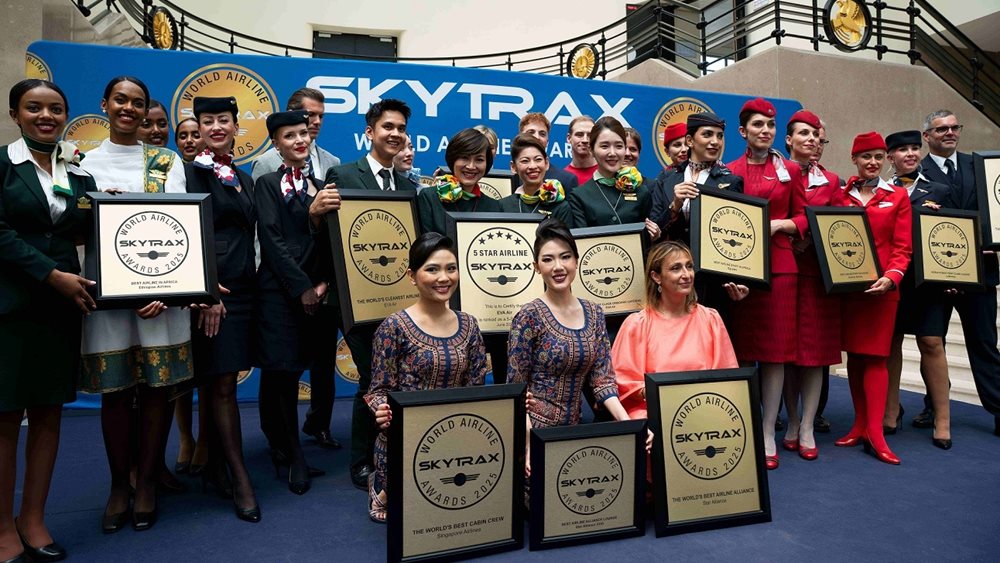 Η Star Alliance βραβεύτηκε ως η Καλύτερη Αεροπορική Συμμαχία στον Κόσμο στα Skytrax Awards 2025