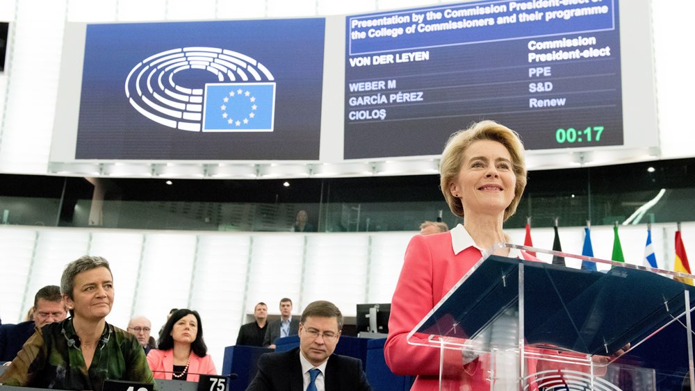 Ούρσουλα φον ντερ Λάιεν: &quot;Είναι η ώρα της Ευρώπης, είναι η ώρα της ευθύνης...&quot;